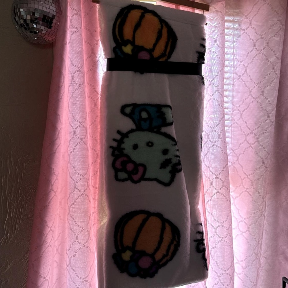 Frankenkitty/ Frankenstein Hello Kitty Blanket